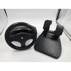 Thrustmaster T80 Racing Wheel and Pedals for PlayStation 4 PS4 PS3 Black